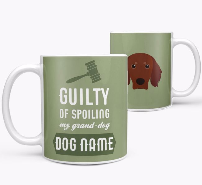 Guilty Grandad: Personalised {breedCommonName} Mug